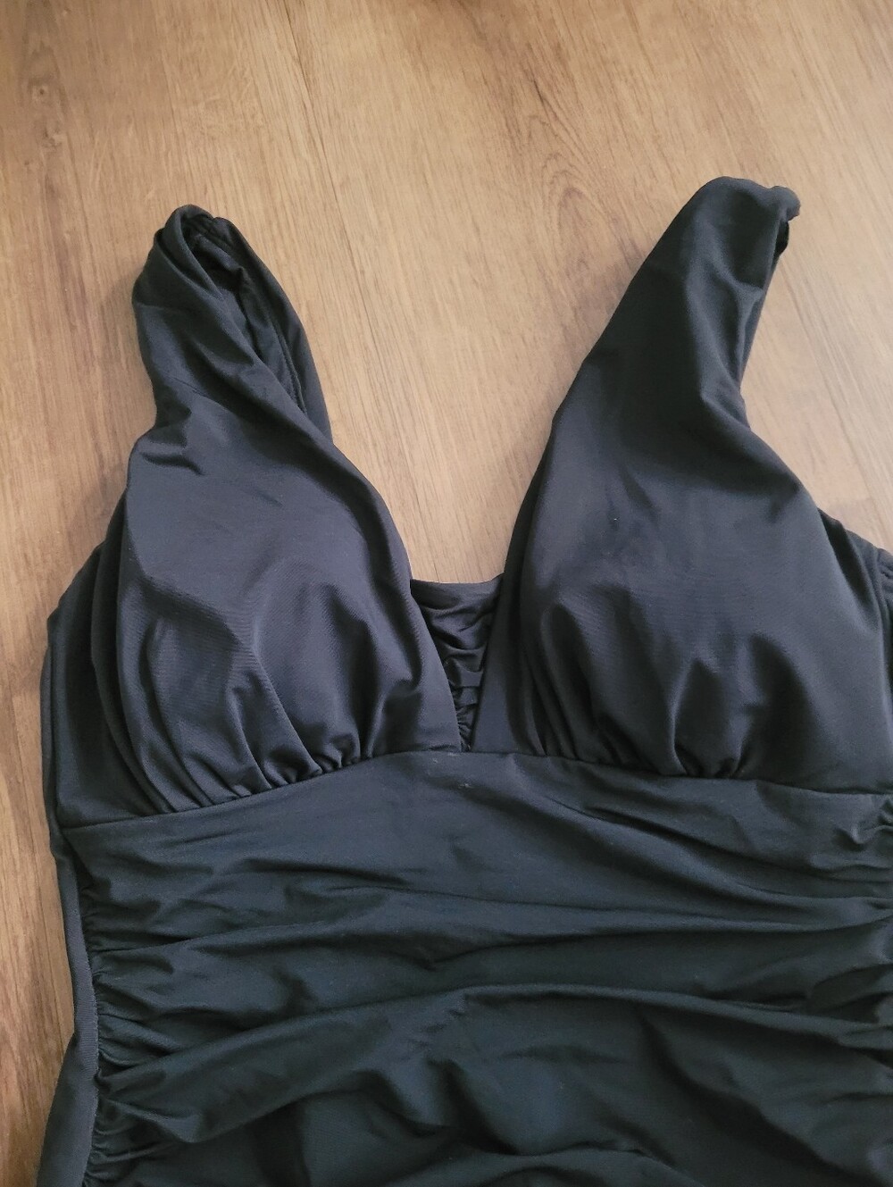 Land's End Black Swimsuit Sz 10 Petite